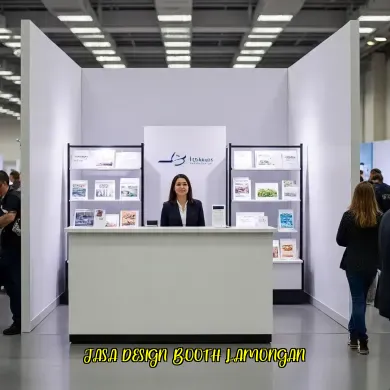 Jasa Design Booth Lamongan